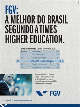 FGV é a melhor do Brasil
