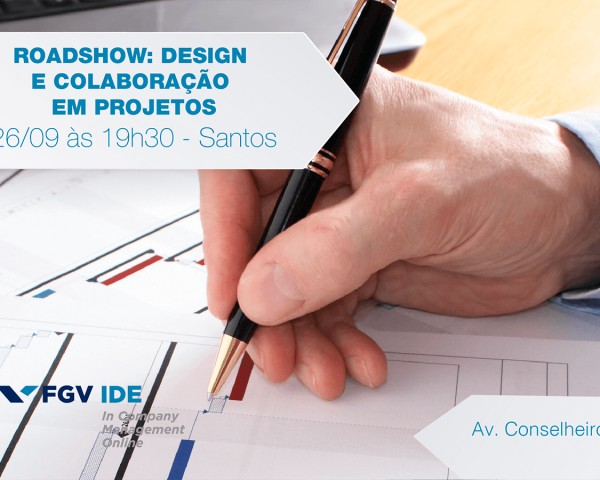 Roadshow: Design e Colaboração em Projetos em Santos