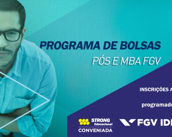 Bolsas de estudos para MBA e Pós FGV