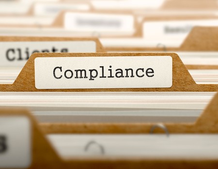 pasta com informações sobre compliance