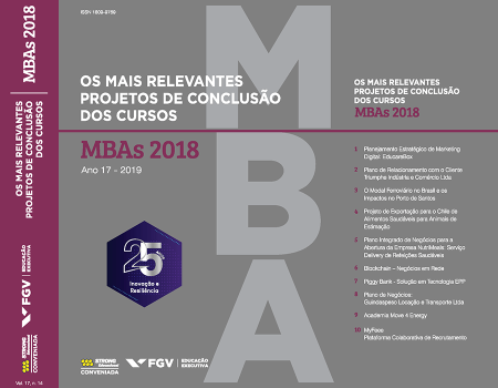 Os Mais Relevantes Projetos de Conclusão dos Cursos de MBA 2018