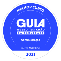 Selo Guia Estadão - Melhor curso de administração