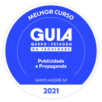 Selo Guia Estadão - Melhor curso de publicidade e propaganda